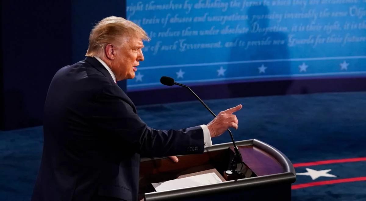 "Joe Biden wszedł w narrację Donalda Trumpa". Publicysta o debacie prezydenckiej w USA