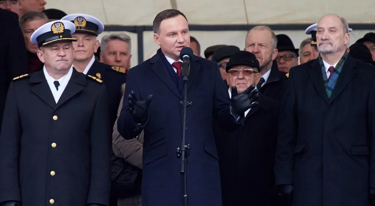 Prezydent: czas najwyższy na zmiany w Marynarce Wojennej