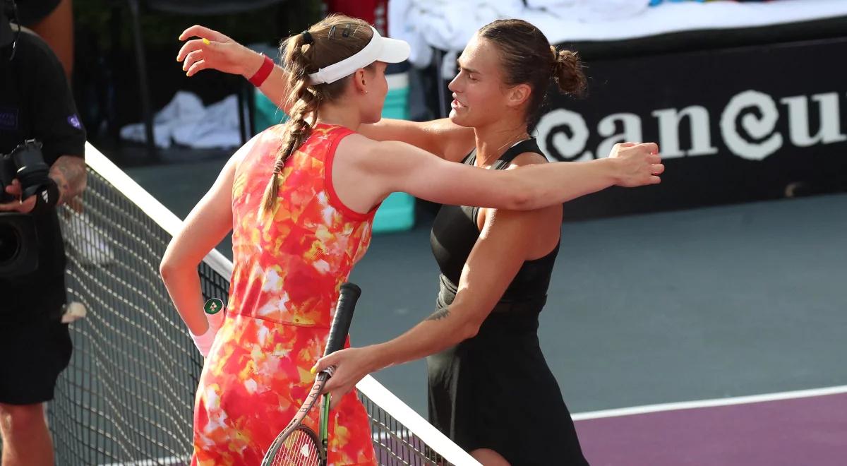 World Tennis League: Sabalenka i Rybakina walczyły do końca. Górą "The Kites"