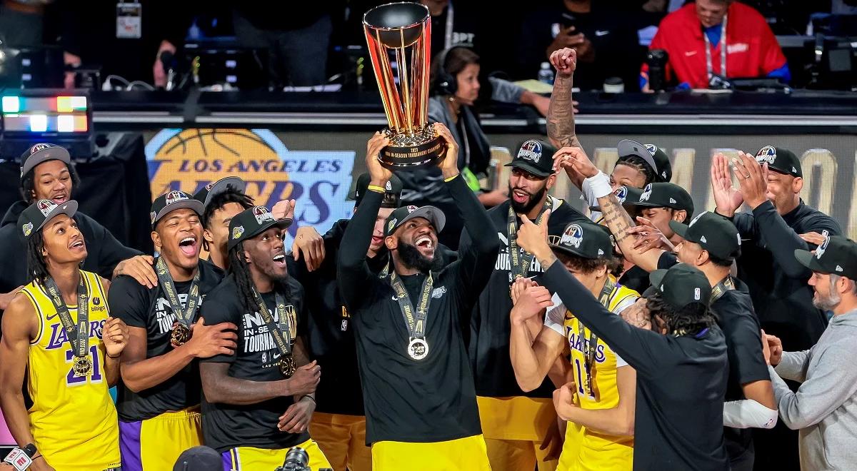 NBA: Lakers pierwszymi zwycięzcami śródsezonowego turnieju. Świetny mecz Anthony'ego Davisa