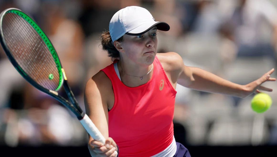 Australian Open: Iga Świątek zadowolona ze swojego występu. "Zrobiłam fajny wynik"