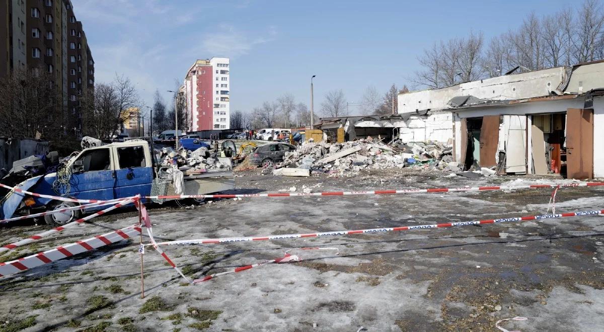 Silna eksplozja w Sosnowcu. Policja podała prawdopodobną przyczynę zdarzenia