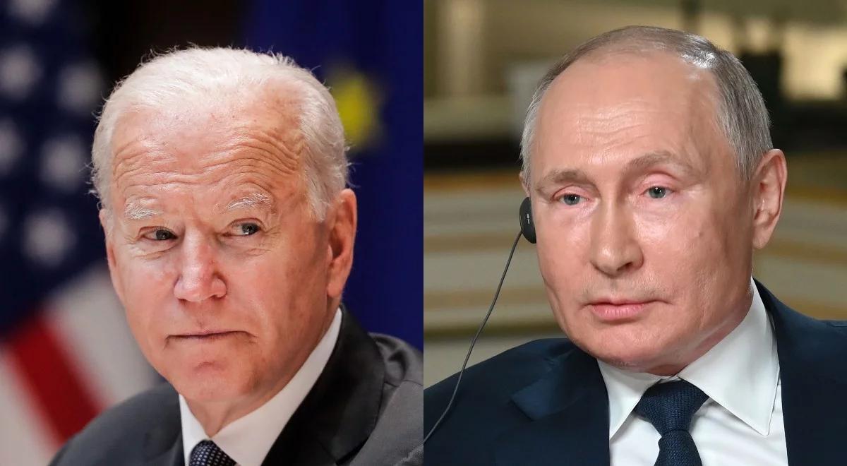 Sondaż: ponad połowa Amerykanów chce, aby Biden był twardy wobec Putina