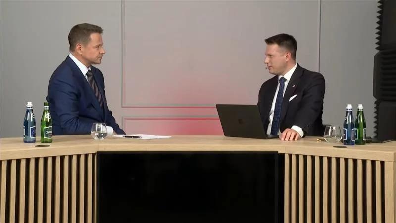 Trzaskowski walczy o głosy. Rozmowa ze Sławomirem Mentzenem
