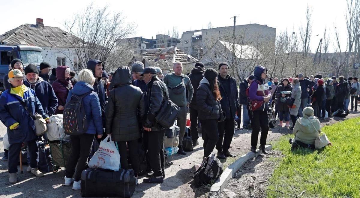 Sytuacja cywilów na Ukrainie. Dzięki korytarzom humanitarnym uratowano niemal milion osób