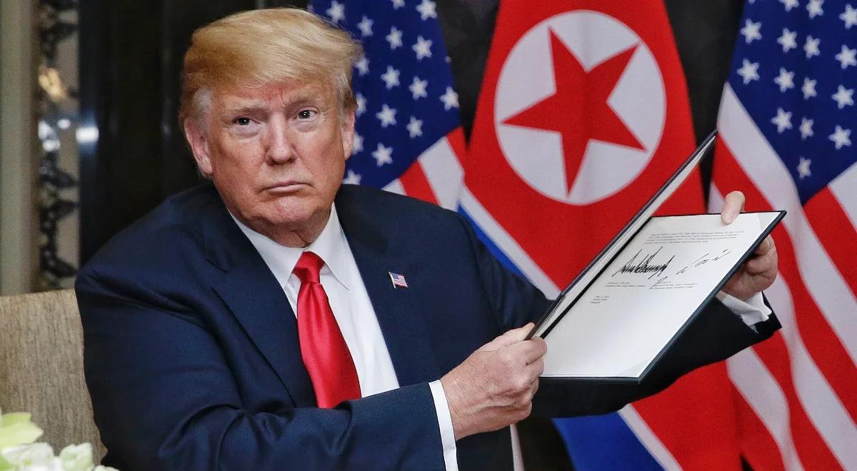 Spotkanie Donald Trump-Kim Dzong Un. Zobacz treść porozumienia z Singapuru