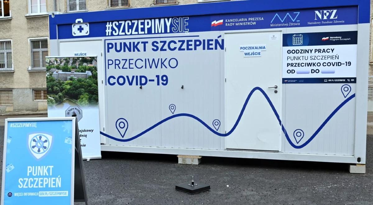 "Duża część zostanie później wykorzystana". Dworczyk o mobilnych punktach szczepień