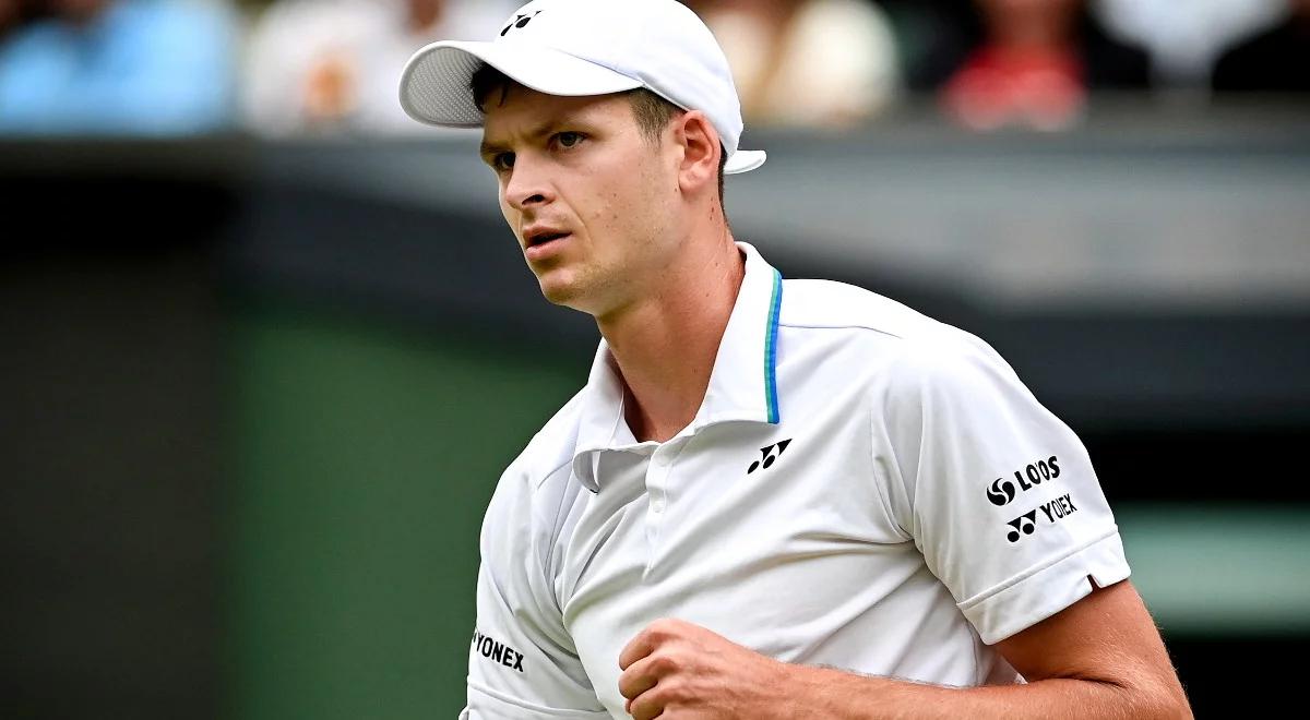 Wimbledon: Hubert Hurkacz pnie się w rankingu ATP. Tak wysoko Polak jeszcze nie był 