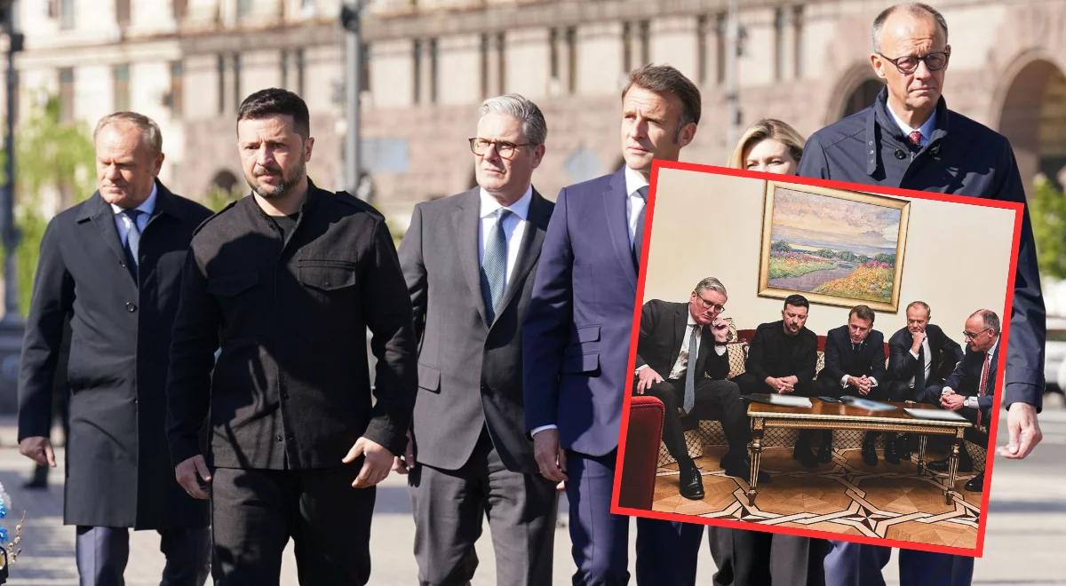 Pięciu liderów zadzwoniło z Kijowa do Donalda Trumpa. "Owocna rozmowa"