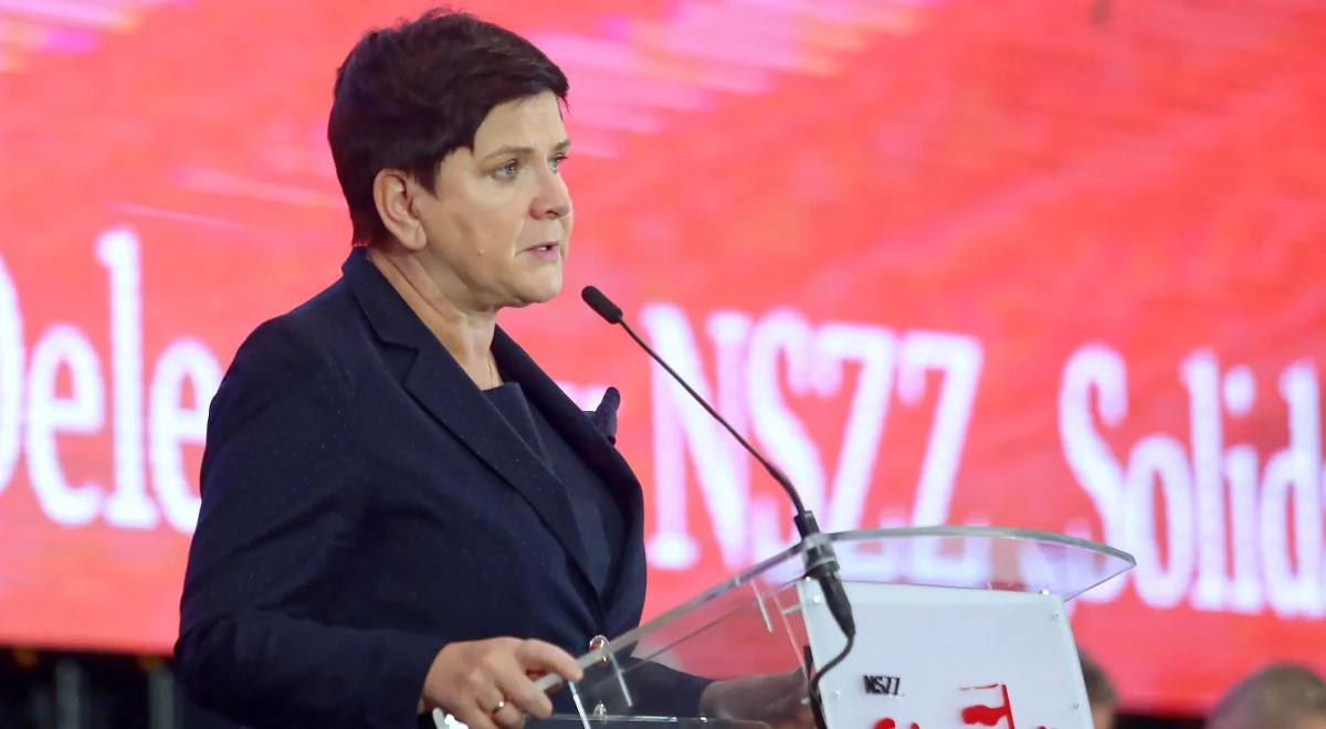 Beata Szydło: nie zakładamy zmian personalnych w rządzie