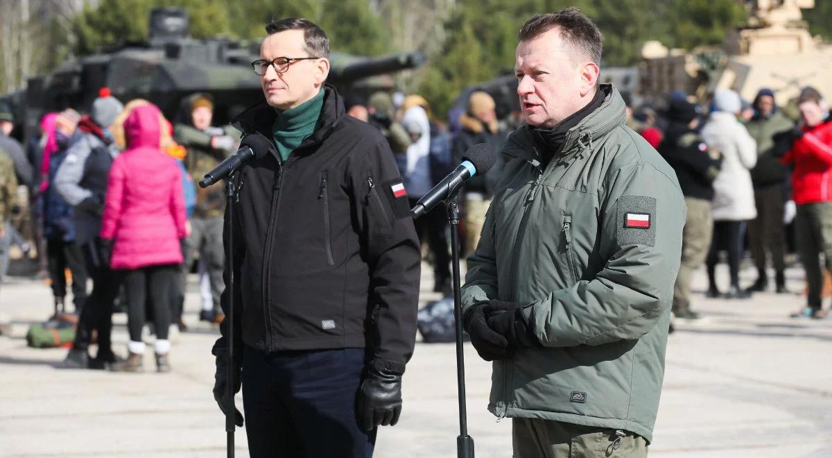 Szef MON: Polska jest bezpieczna, gdy wojsko jest silne