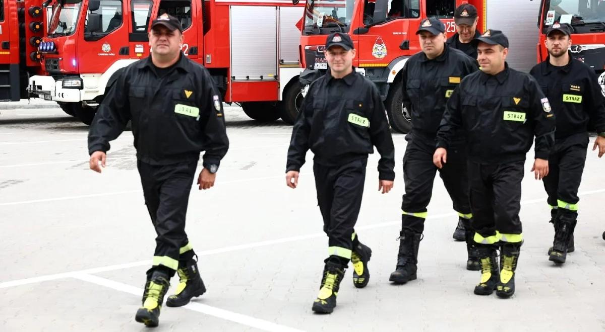 Polscy strażacy wrócili z misji we Francji. "Pokazujecie, czym realnie jest solidarność"