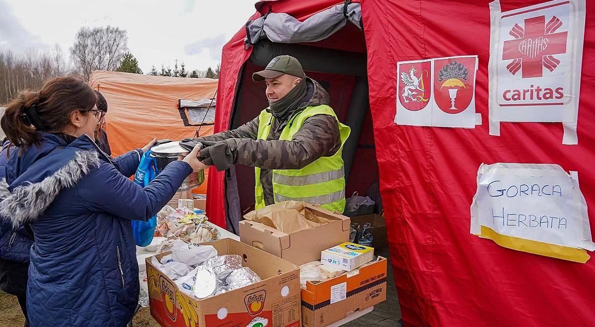 32 mln złotych i wsparcie nie ustaje. Poznaj zaangażowanie Kościoła w niesienie pomocy uchodźcom z Ukrainy