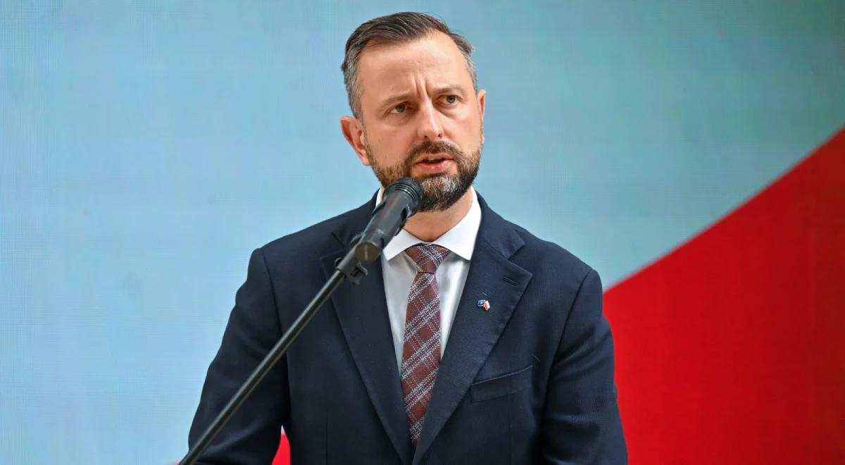 Szef MON o dronowej prowokacji Rosji. "Sugestie o próbach utajnienia są kłamstwem"