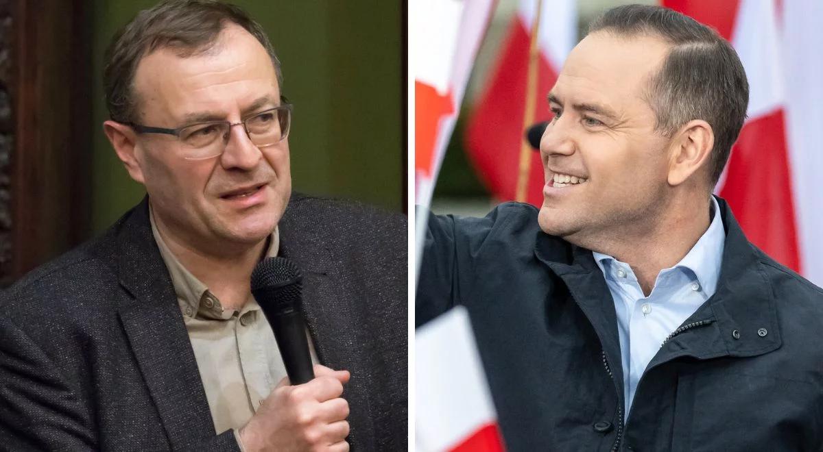 Prof. Dudek przestrzega przed Nawrockim. "Przypomina buldożer"