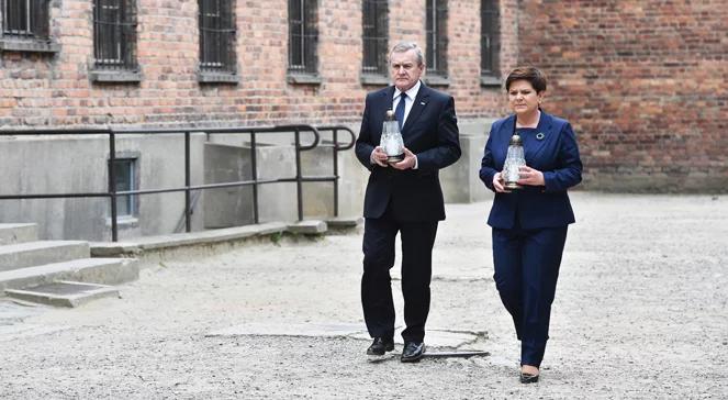 Spór o słowa Beaty Szydło w Auschwitz. "Burza w szklance wody"