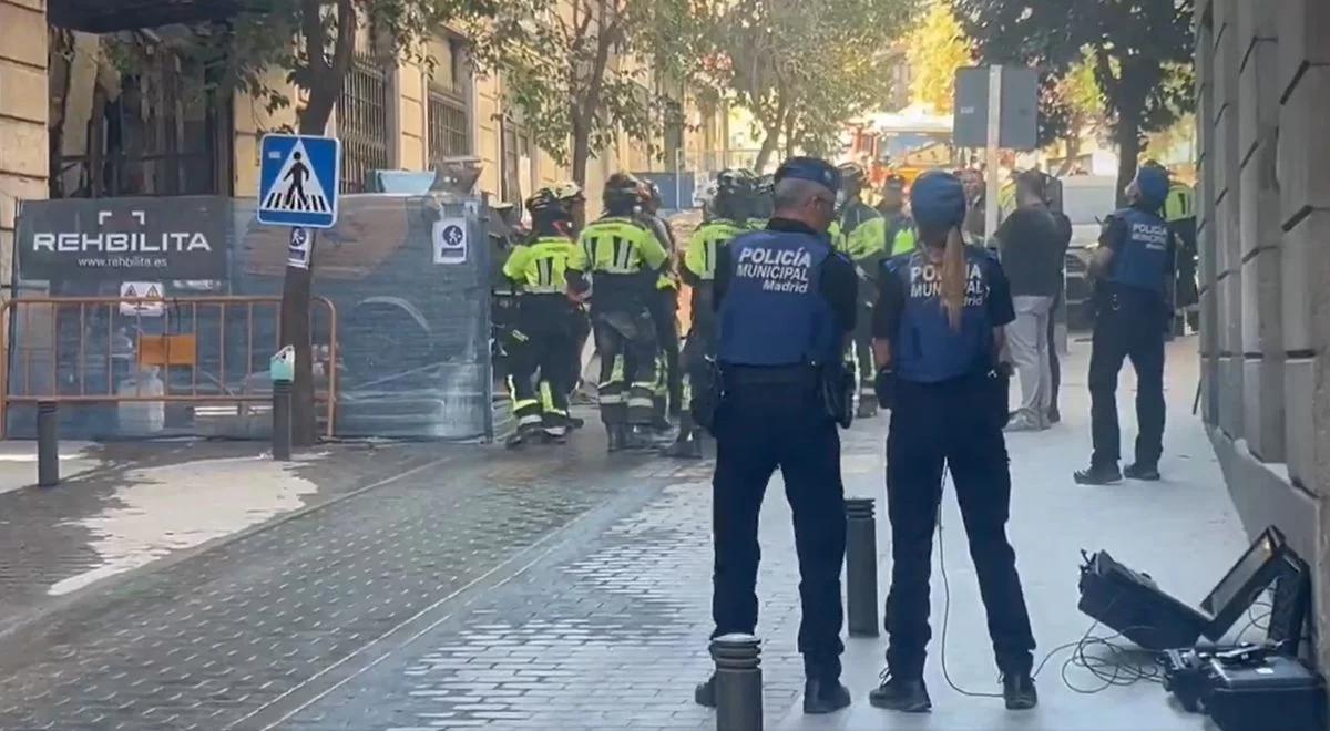 Zawalił się budynek w centrum Madrytu. Trwa akcja służb