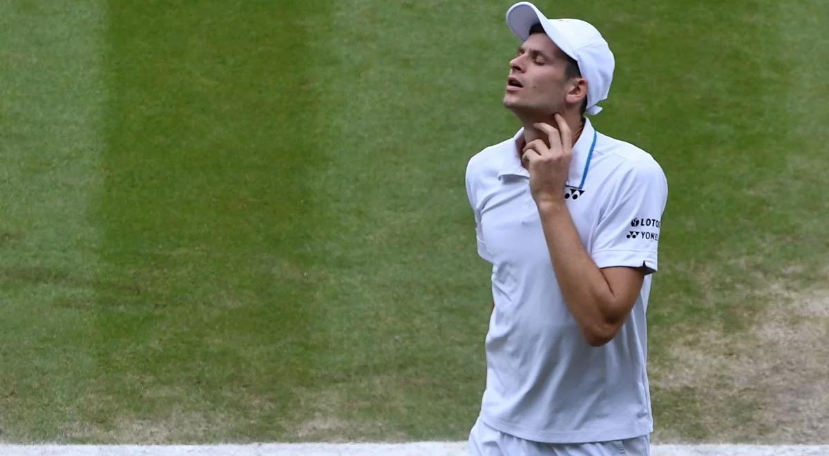 Wimbledon: Hubert Hurkacz nie załamuje się po porażce. "Starałem się walczyć najlepiej jak potrafię"