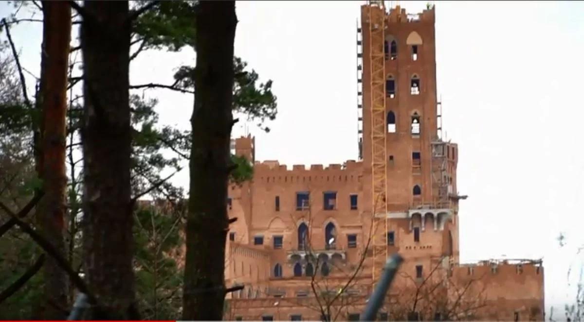 Dalsza budowa gigantycznego zamku w Stobnicy zagrożona. Jest decyzja RDOŚ