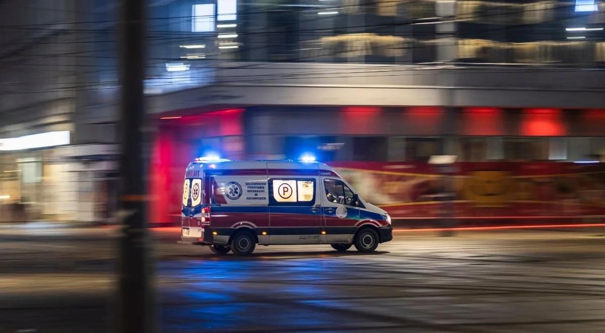 Petarda wpadła przez okno. Niemowlę z obrażeniami twarzy trafiło do szpitala