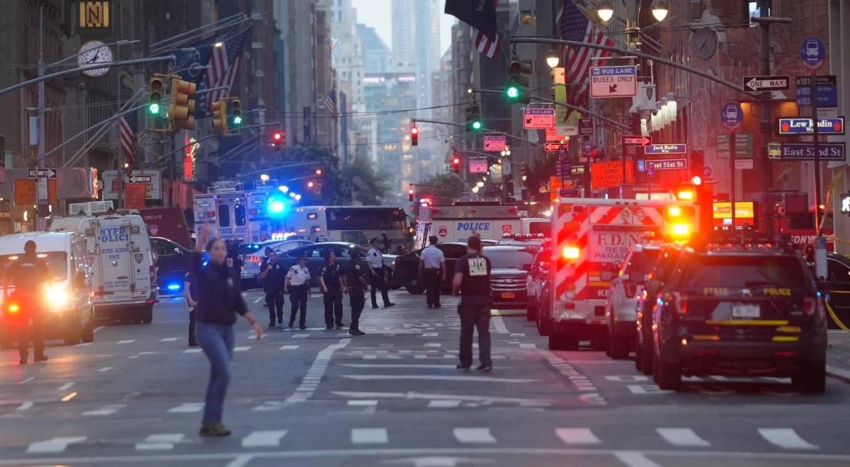 Ewakuacja na Time Square w Nowym Jorku. Wezwano saperów