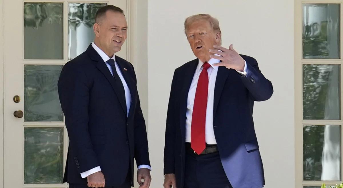 Nawrocki w USA, tarcia na linii MSZ-Pałac. "Walka na ego i próby nokautu"