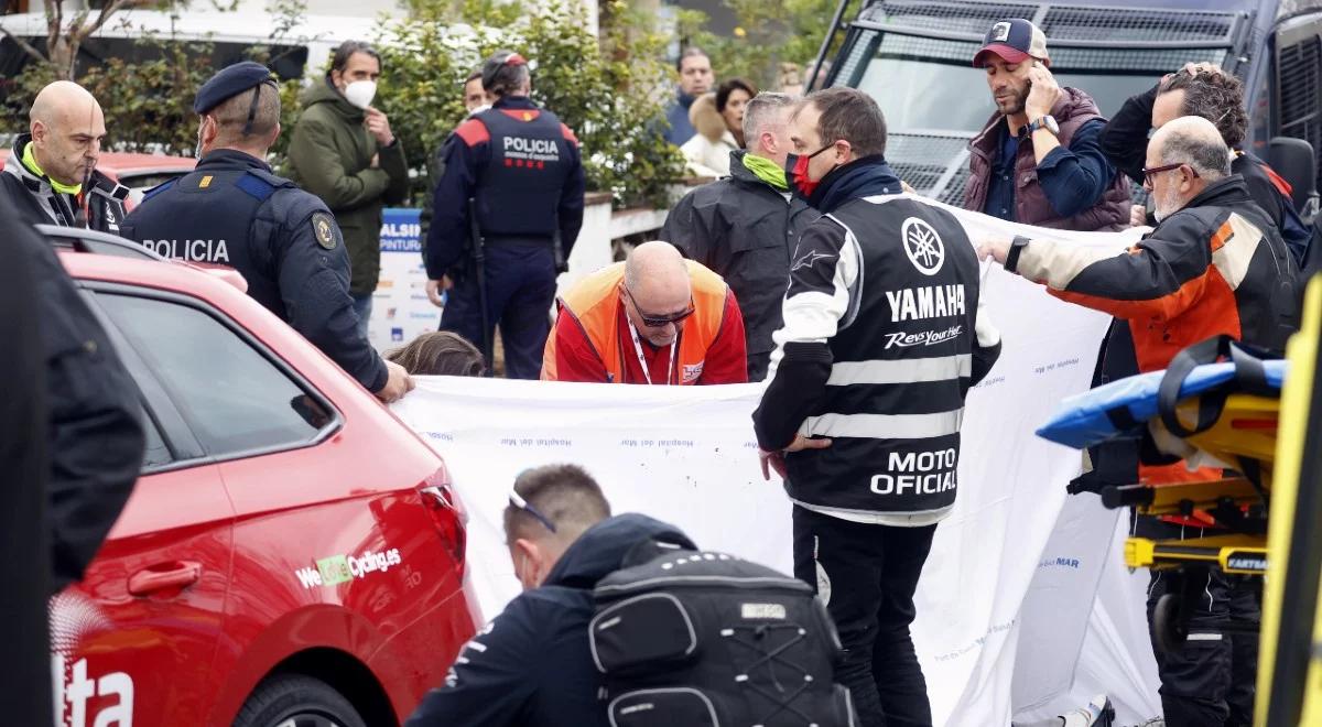 Dramatyczne sceny w wyścigu Dookoła Katalonii. Włoski kolarz Sonny Colbrelli miał atak serca 
