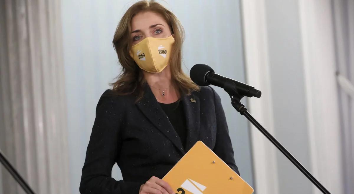 Joanna Mucha przeszła do ruchu Hołowni. Politycy KO zaskoczeni jej decyzją 