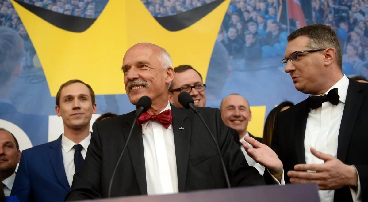 Janusz Korwin-Mikke: nie daliśmy się zmiażdżyć