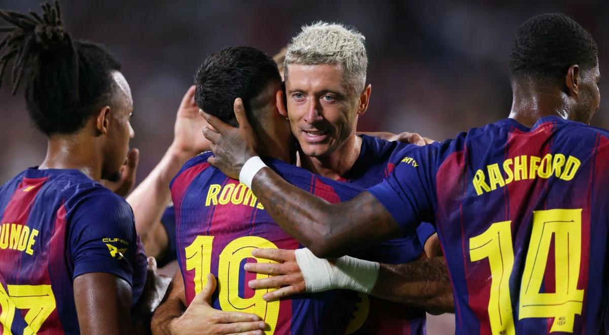 Gol Lewandowskiego z Daegu. Pogrom w meczu Barcelony [WIDEO]