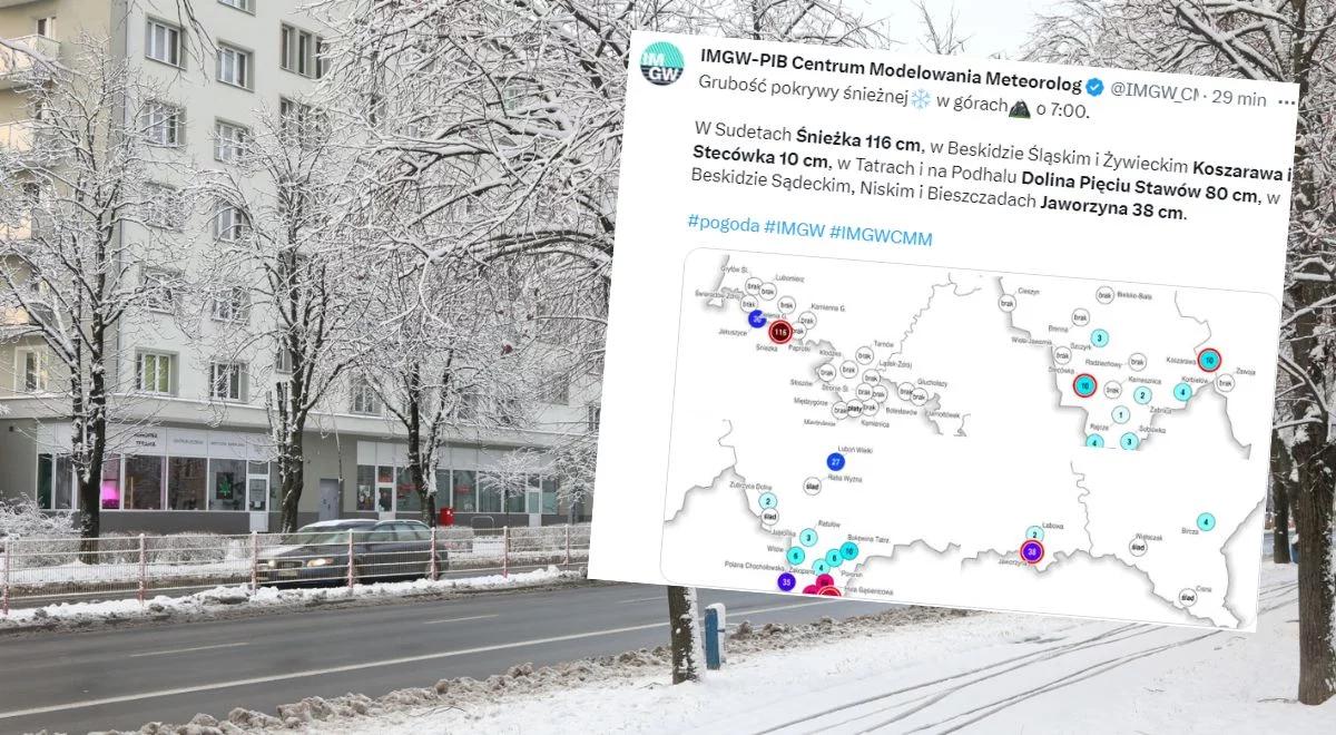 Na wschodzie zima, na zachodzie jesień. IMGW ostrzega przed opadami śniegu i deszczu