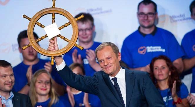 Wybory na żywo: Tusk zagrzewa do walki młodych