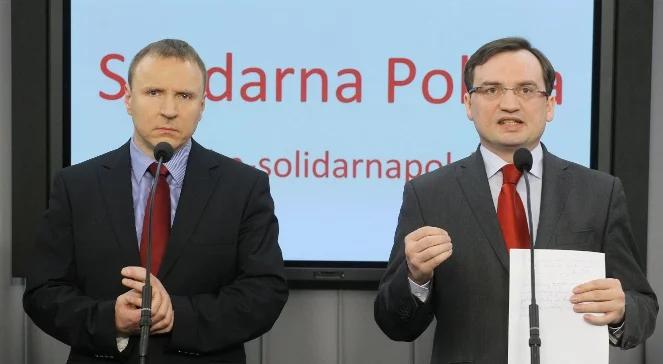 Solidarna Polska: najpierw koniec kryzysu, potem traktat