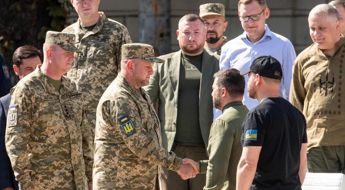 Konflikt Załużny-Zełenski. Ekspert: problemy wewnętrzne Ukrainy mogą zniechęcać Zachód do pomocy