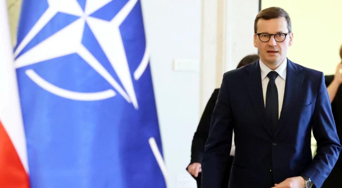 Spotkanie państw UE w Hadze. Premier Morawiecki przedstawi polskie postulaty na szczyt NATO