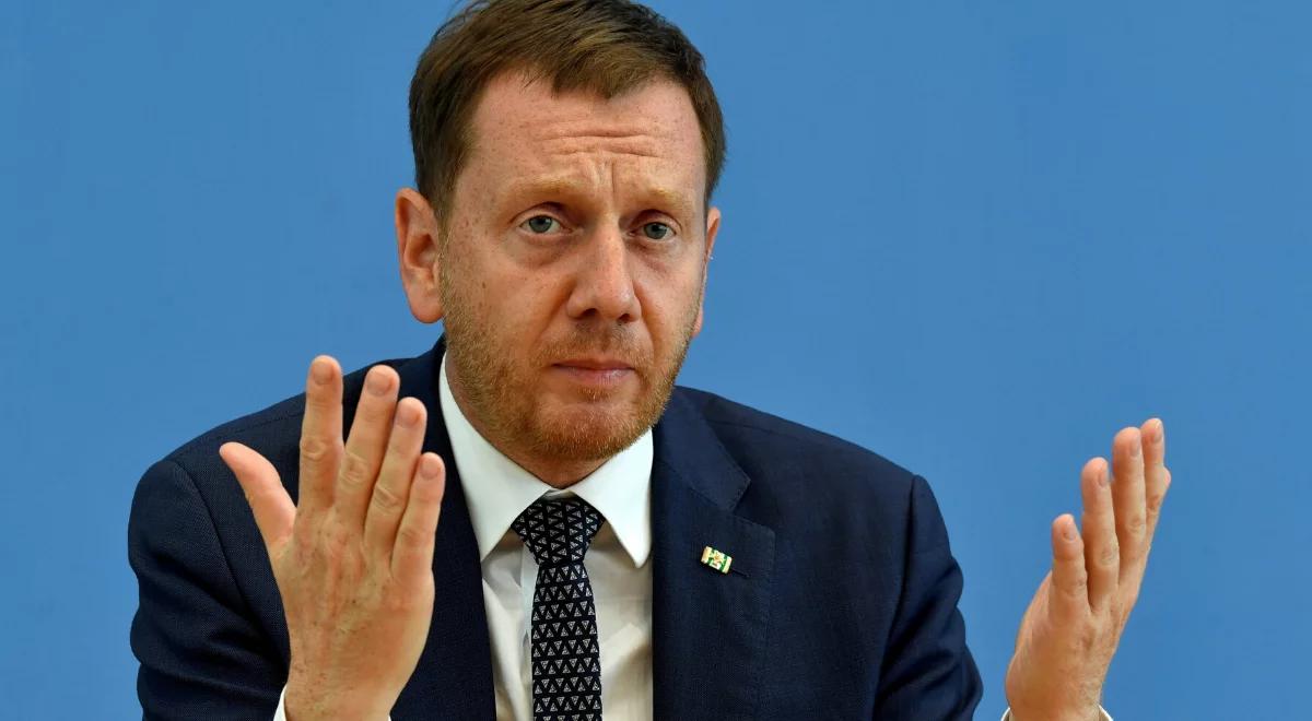 "Przytula się do swojego kumpla Putina". Ukraiński ambasador w Niemczech krytykuje premiera Saksonii