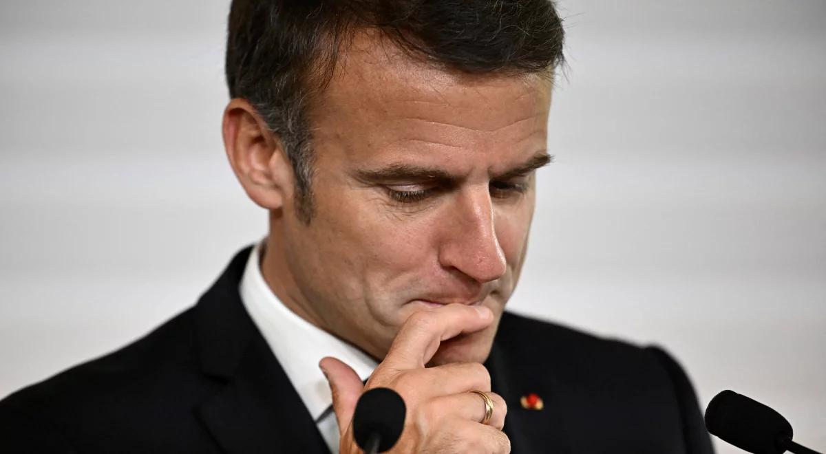 Francja szykuje się do wyborów. Macron jasno o swojej przyszłości