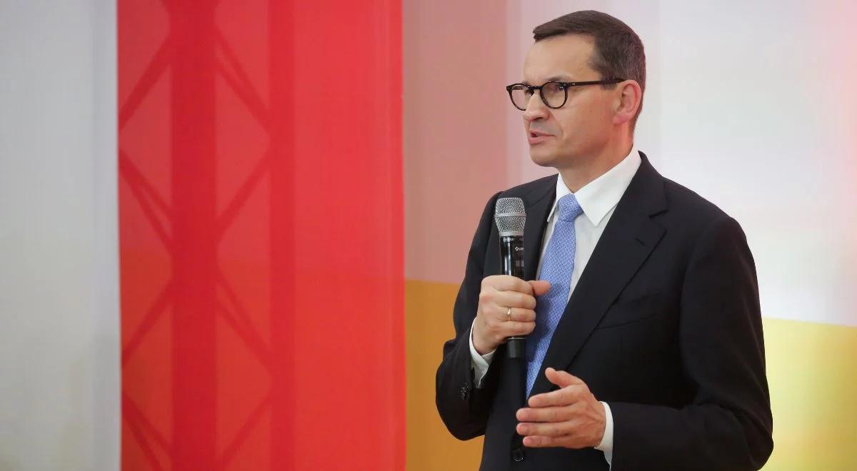 Mateusz Morawiecki: państwo polskie upamiętni obóz w Działdowie