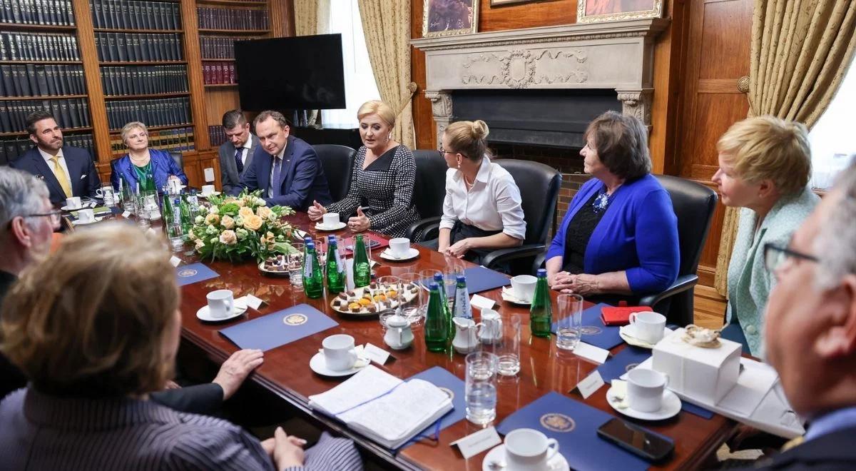 Pierwsza dama w USA. "Dziękuję amerykańskiej Polonii za pomoc dla Ukrainy"