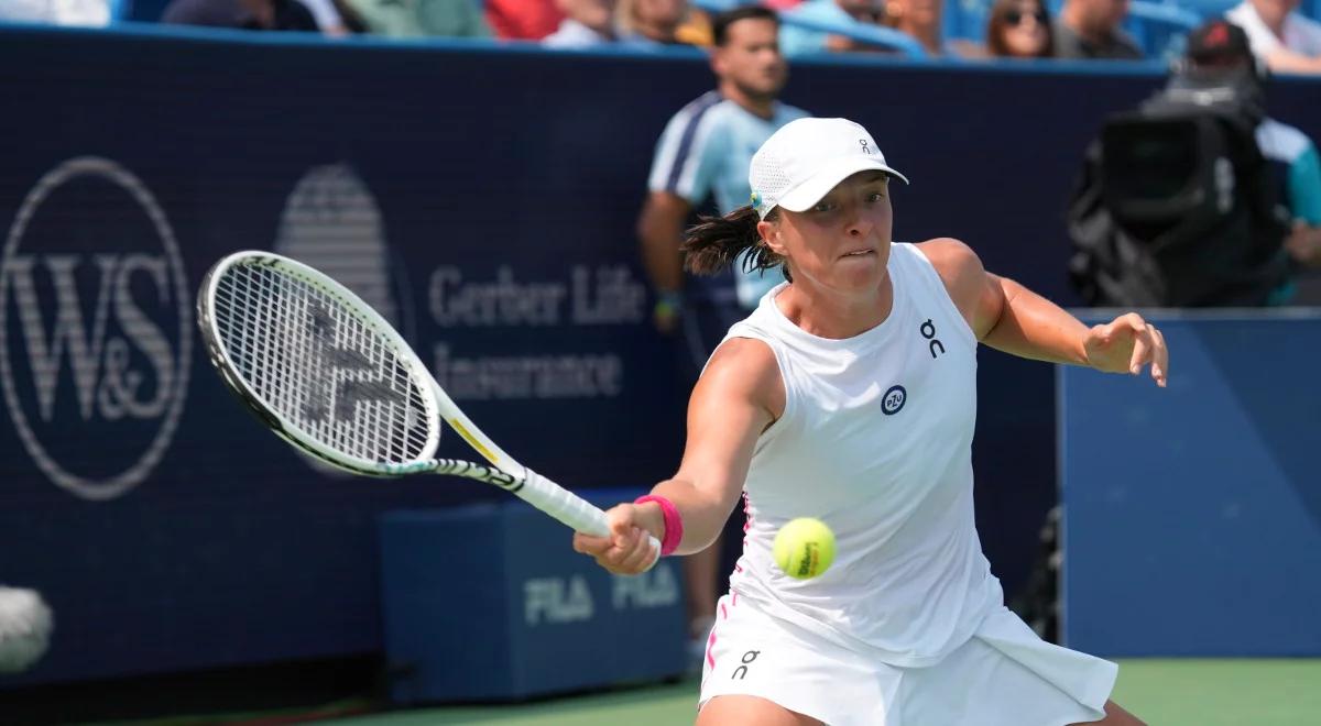 WTA Cincinnati: Iga Świątek - Coco Gauff. Polka poza finałem, koniec świetnej passy