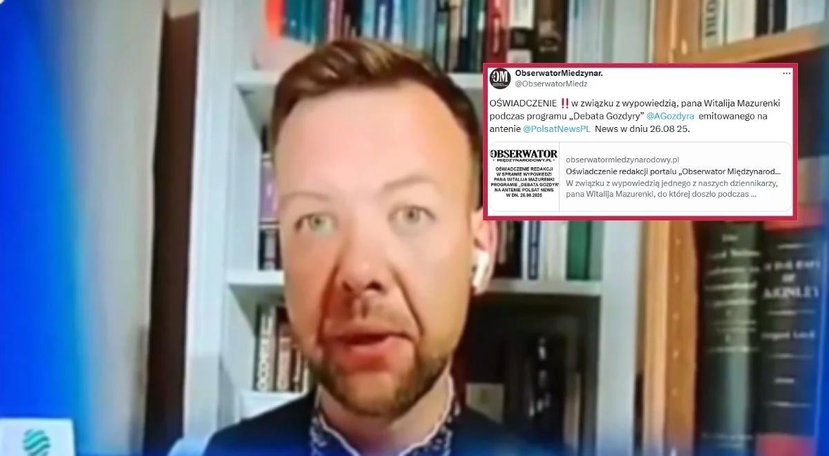 Witalij Mazurenko stracił pracę. "W trybie natychmiastowym"