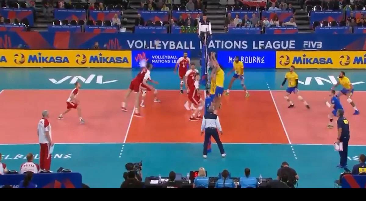Liga Narodów siatkarzy: biało-czerwoni walczyli, ale nie dali rady Brazylii. Na awans do Final Six muszą poczekać 
