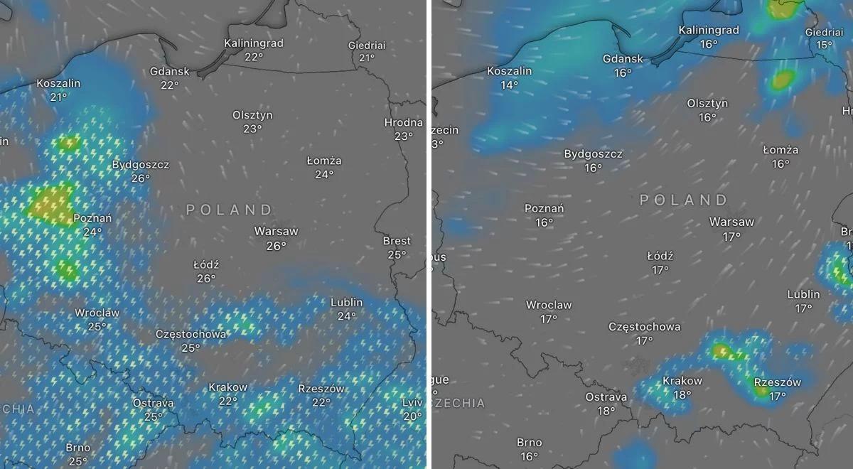 Nawałnice nad Polską. Wysłano alert RCB