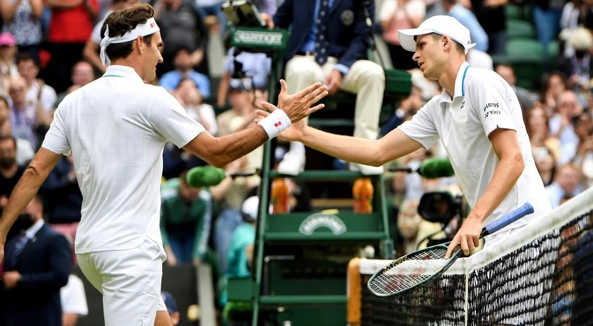 Wimbledon: Hurkacz pokonał Federera i przeszedł do historii. "Marzenia się spełniają"