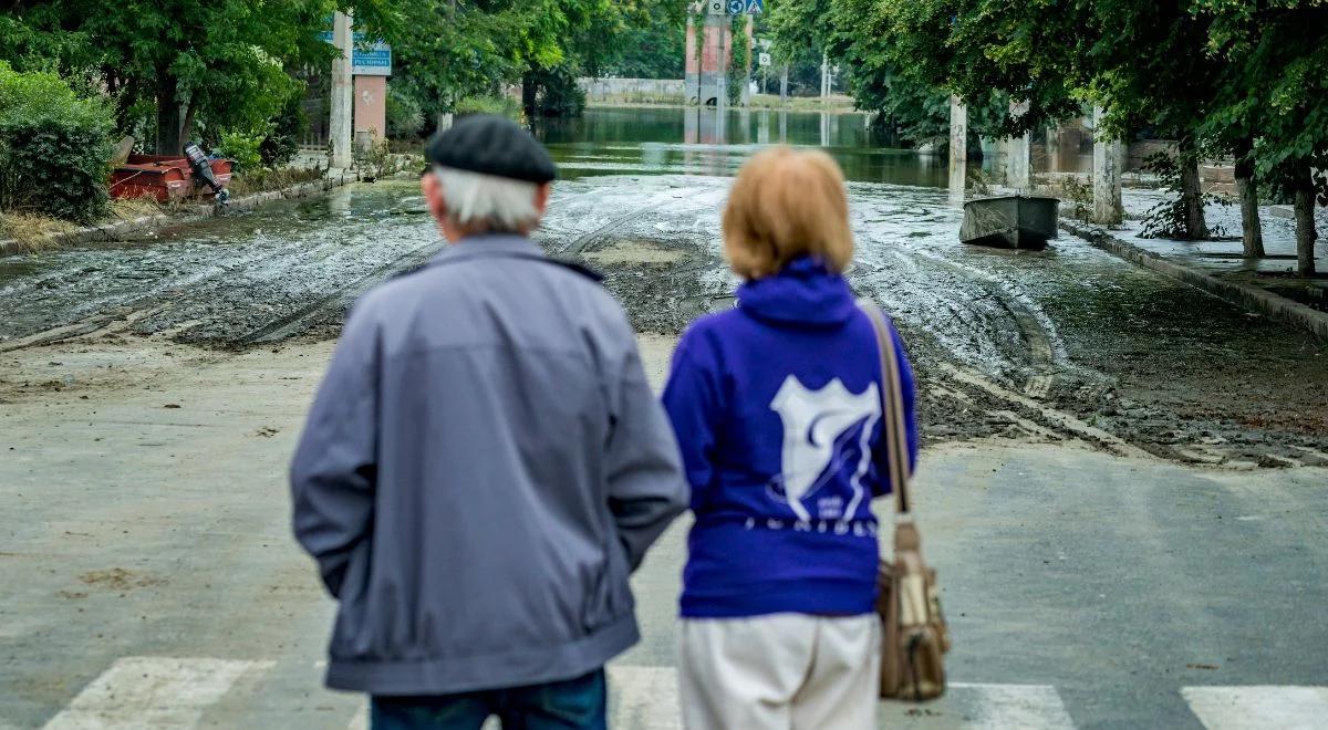 Rosjanie nie ewakuują ludzi z zatopionych terenów. "Tylko represje i wywózka do Woroneża"