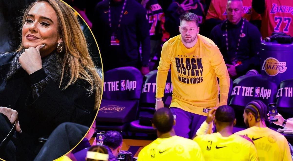 Doncić przyciągnął tłumy na debiut w Los Angeles Lakers. Adele i Dirk Nowitzki na trybunach