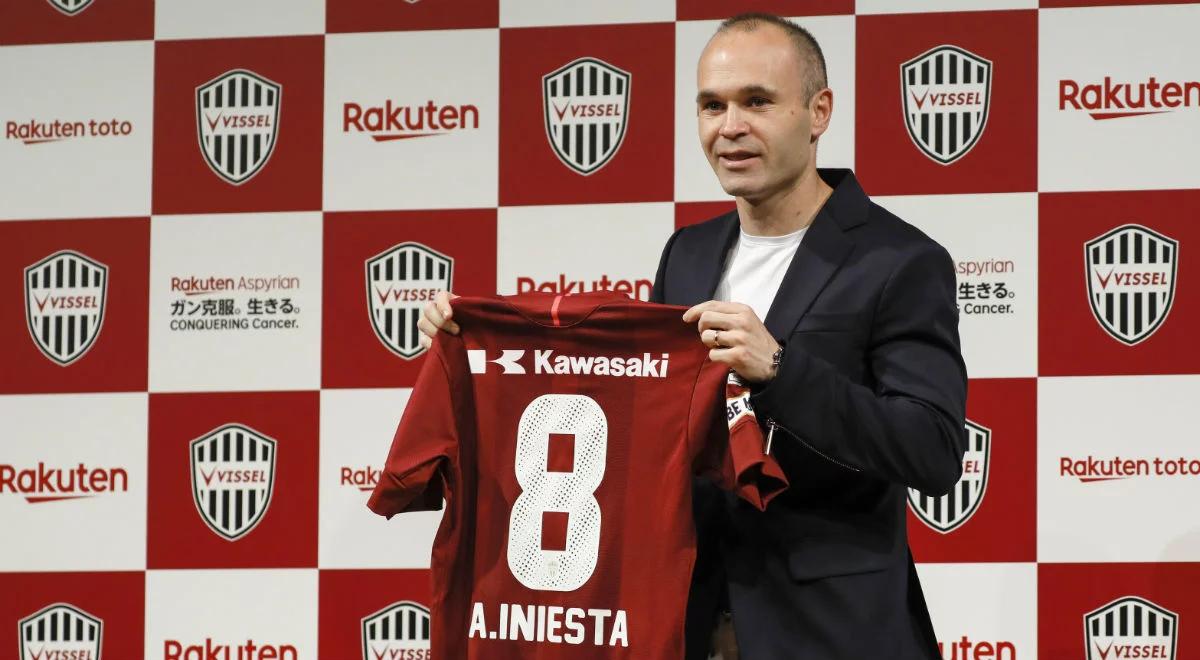 Andres Iniesta zawodnikiem Vissel Kobe