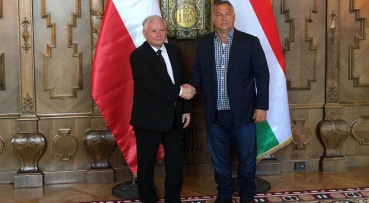 Rozmowy Kaczyński-Orban. Prezes PiS z wizytą na Węgrzech