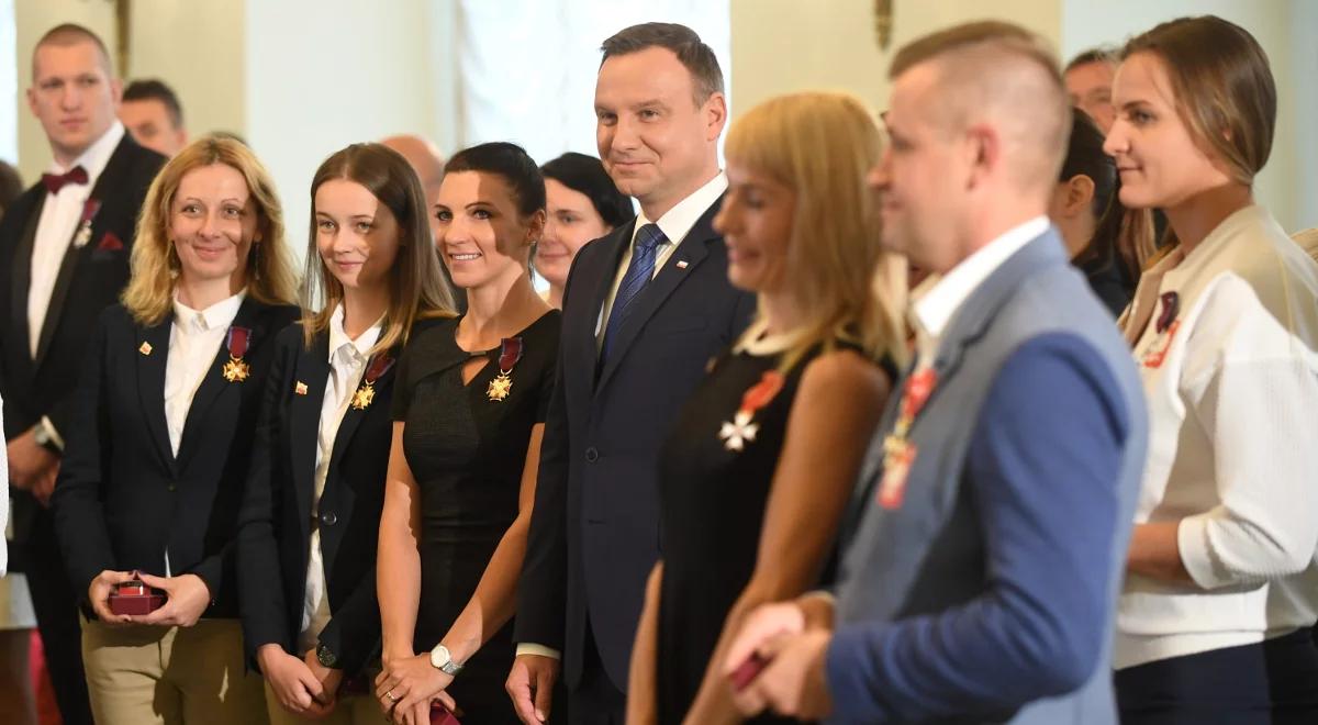  Prezydent Duda podziękował olimpijczykom i paraolimpijczykom za sukcesy