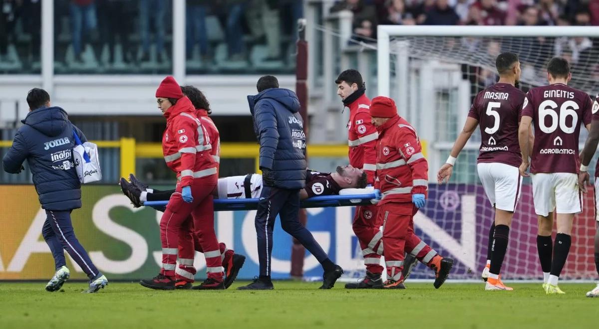 Serie A. Sebastian Walukiewicz opuścił boisko na noszach i trafił do szpitala. Są nowe wieści